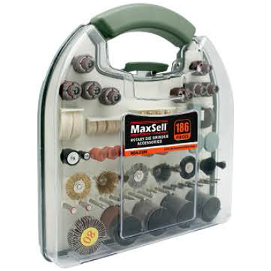 Maxsell MDA-2186 Rotary Die Grinder Accessories Set 186Pcs | MaxSell by KHM Megatools Corp. Maxsell MDA-2186 Rotary Die Grinder Accessories Set 186Pcs | MaxSell by KHM Megatools Corp.